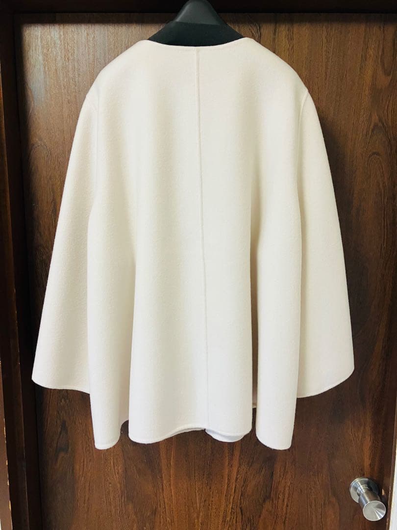 23区　ウールリバー ケープジャケット