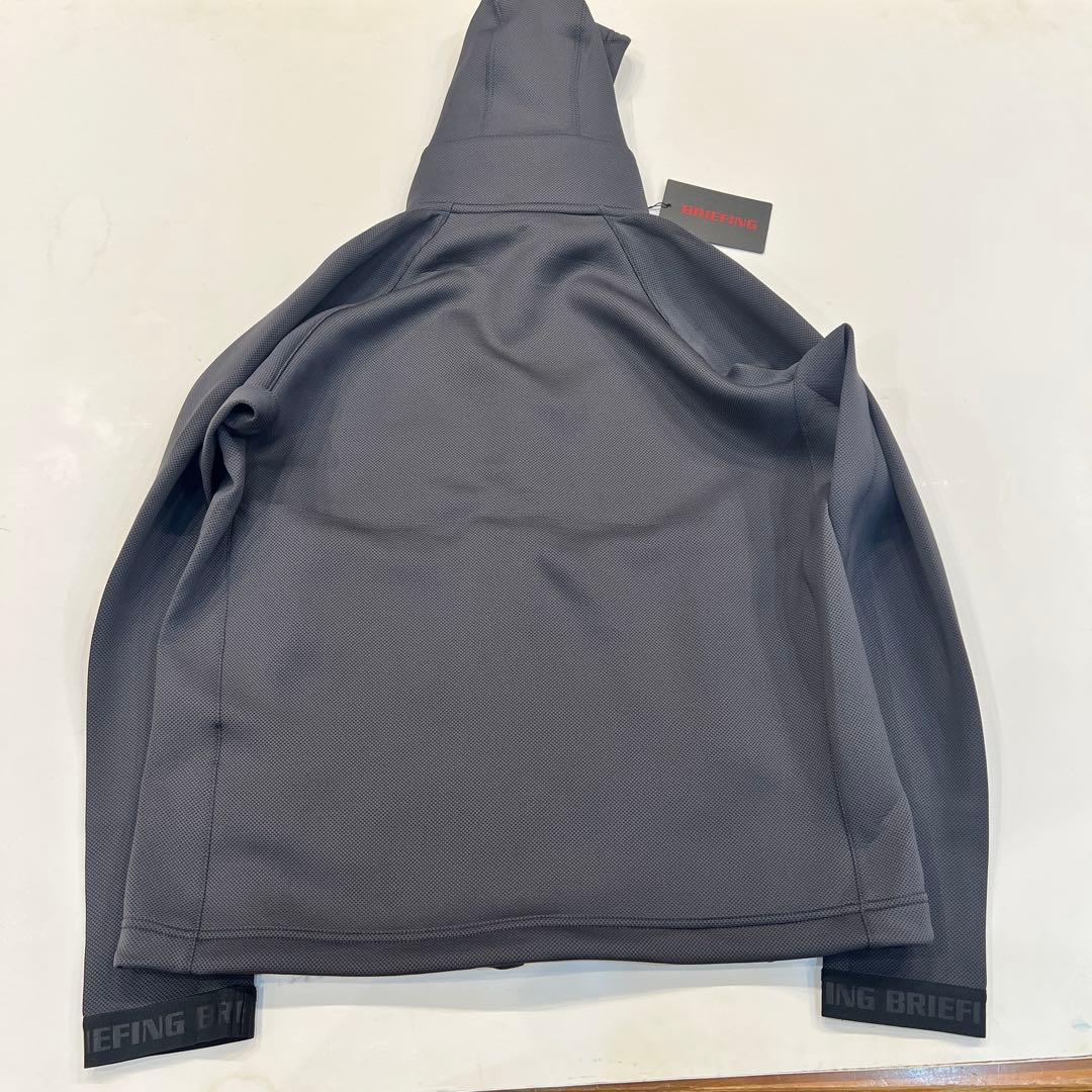新品　BRIEFING MS CE LOGO TAPE PARKA グレーM