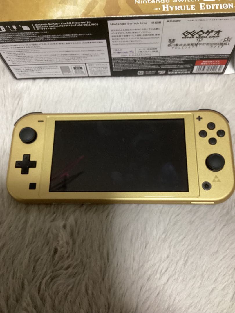 Nintendo スイッチ ライト　ハイラルエディション　動作確認済み