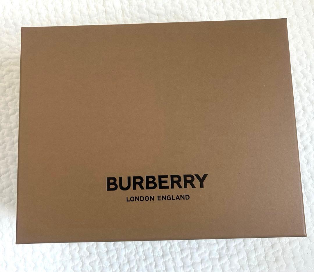 バーバリー　ウール　ストライプケープ　ポンチョ