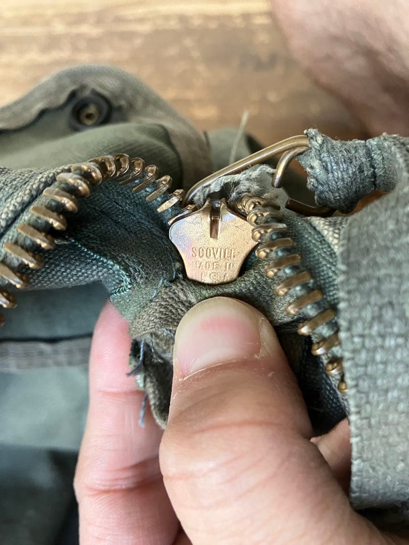 USAF FLYERS KIT BAG 80s scovill USA製