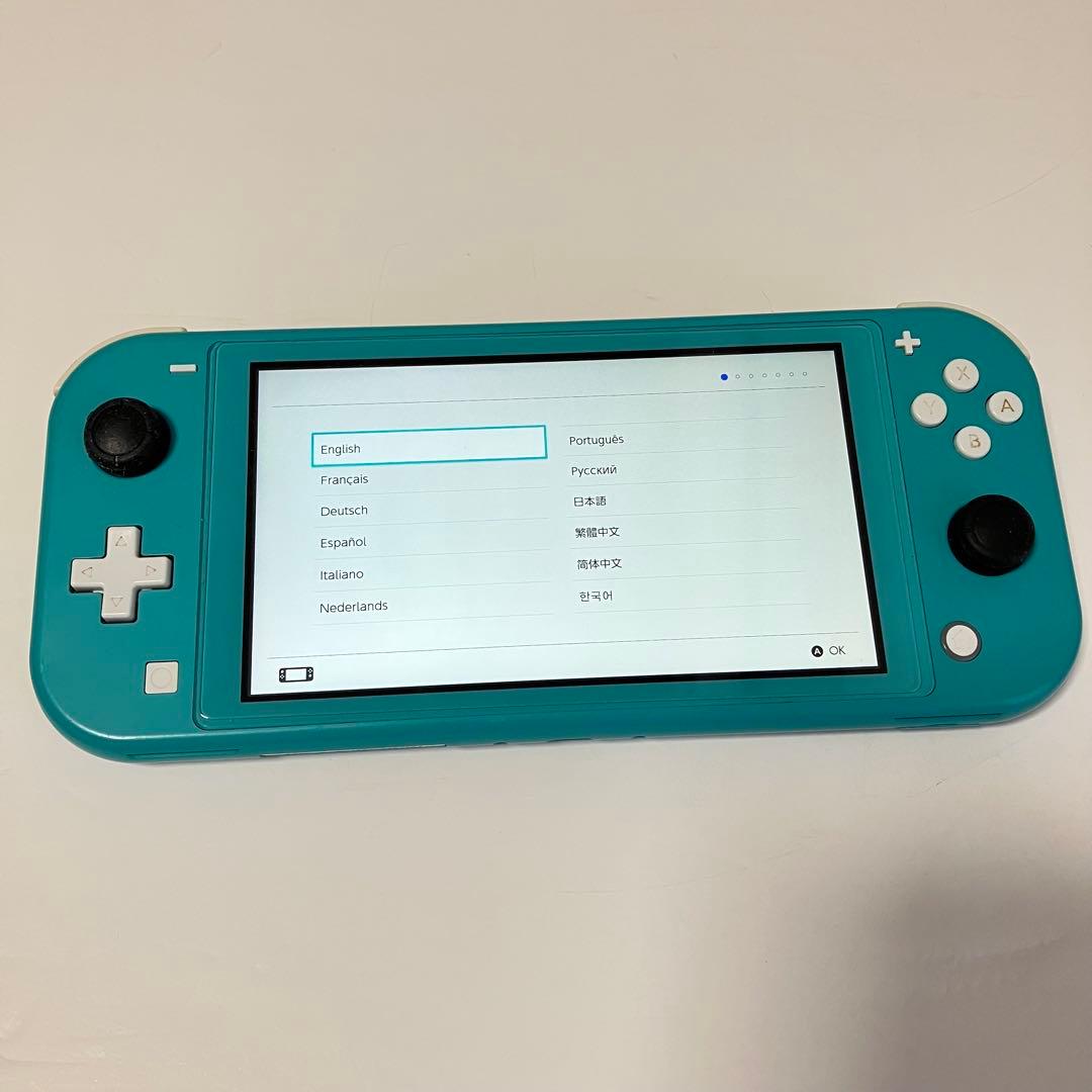 【最終値下げ】　Nintendo Switch Lite ターコイズ 本体