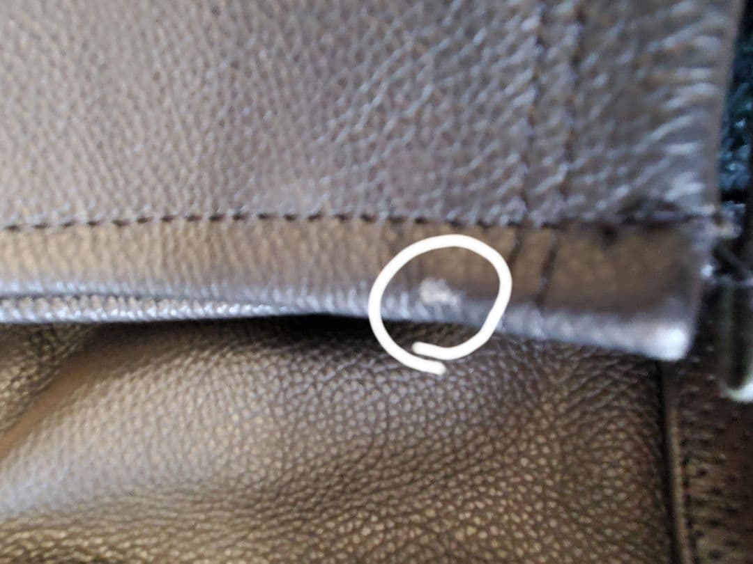 HYOD　本革パンツ　裏メッシュ　黒　３L