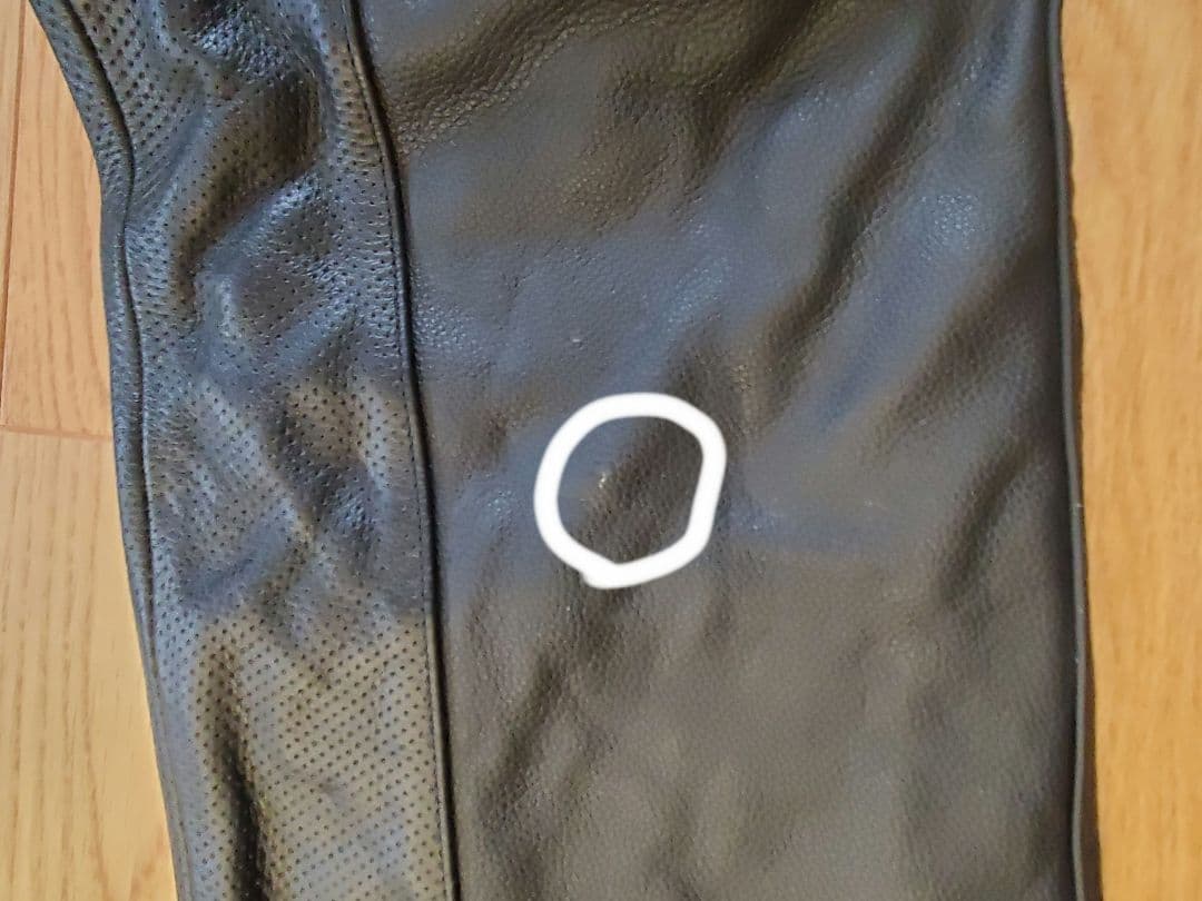 HYOD　本革パンツ　裏メッシュ　黒　３L