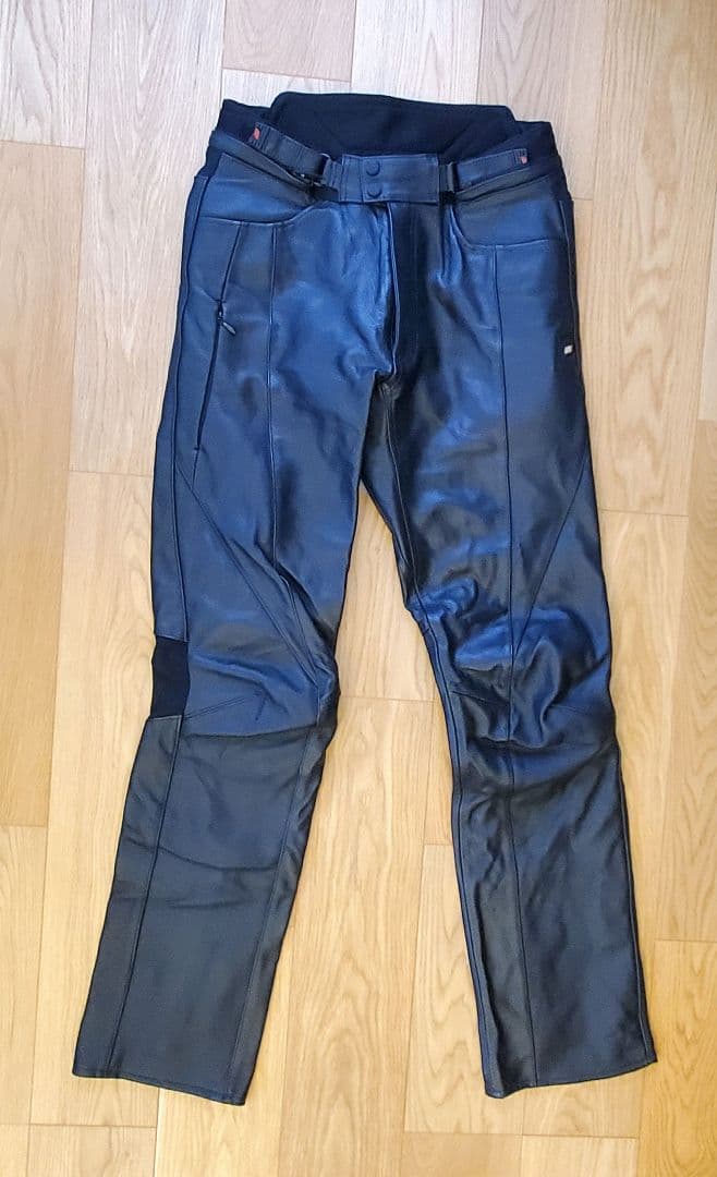 HYOD　本革パンツ　裏メッシュ　黒　３L