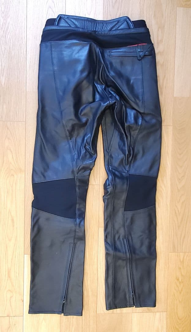 HYOD　本革パンツ　裏メッシュ　黒　３L