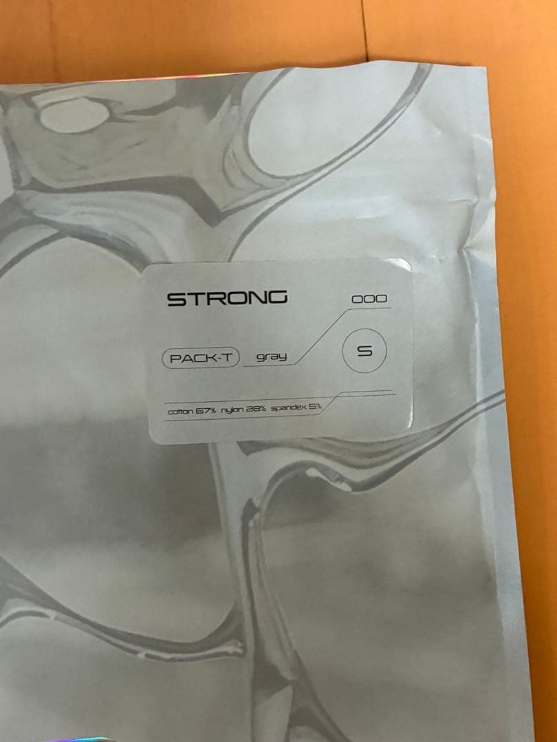 STRONG PACK TEE GREY S サイズ ours