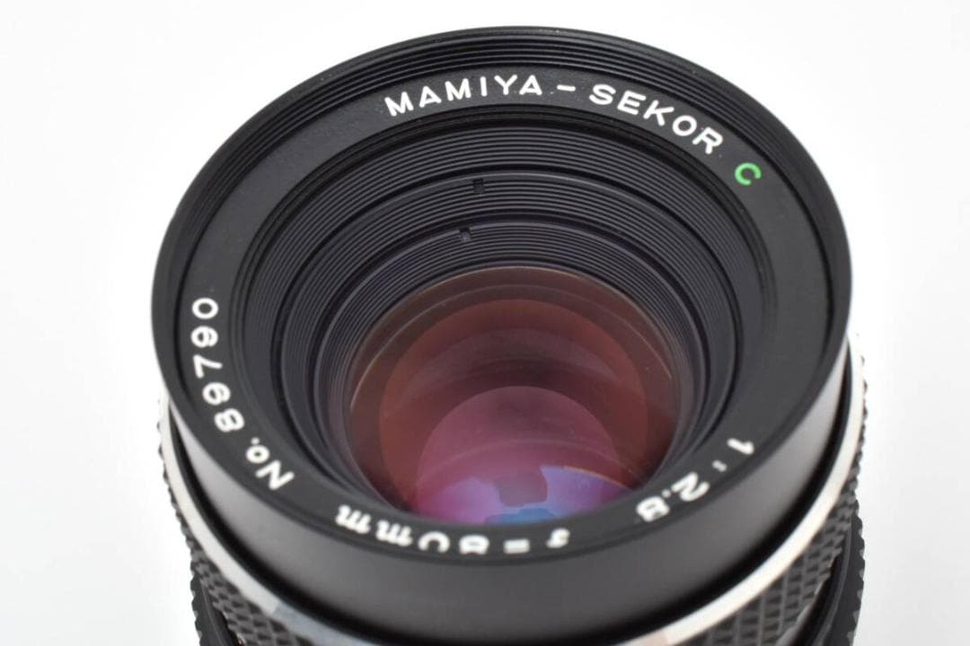 ★外観極美品★ MAMIYA-SEKOR C 80mm F2.8 #718S