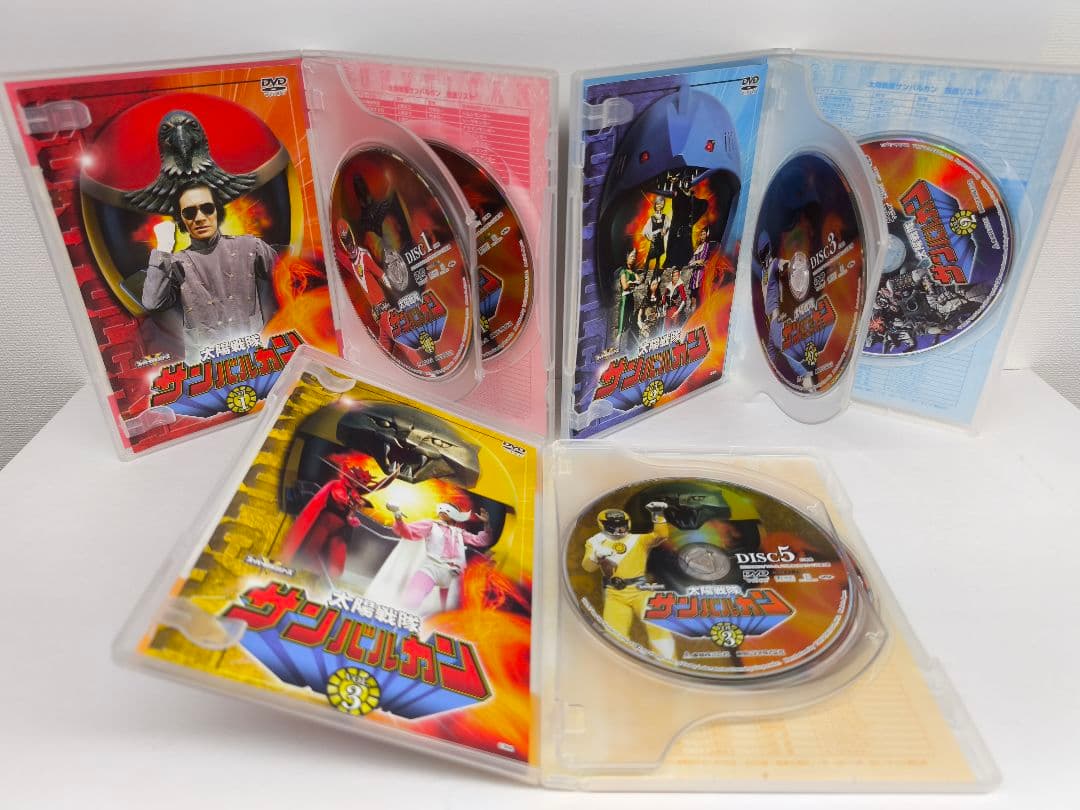 太陽戦隊サンバルカン DVD 全巻 収納BOX付き