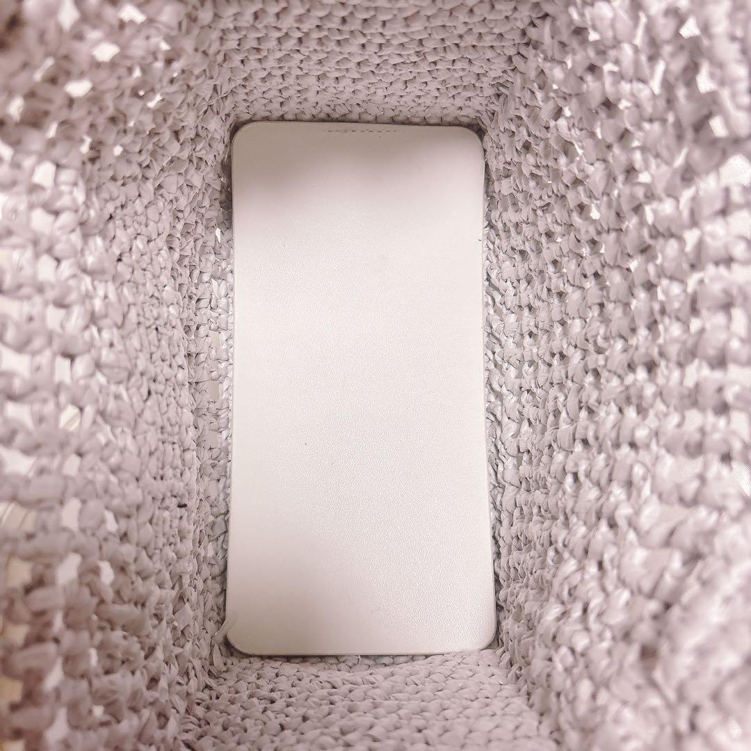 furfur ファーファー ラフィアロゴトートバッグ 巾着 ブローチ セット