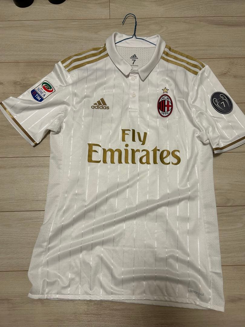 レア！16-17 ミラン　支給品　検実使用　イタリア代表ポーリ選手