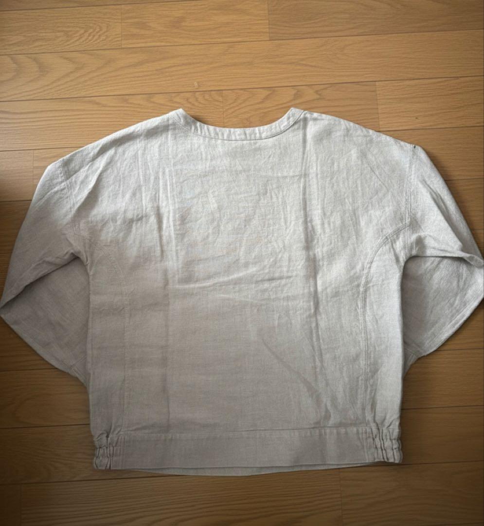 wafu リネン スウェット風トップス サイズL