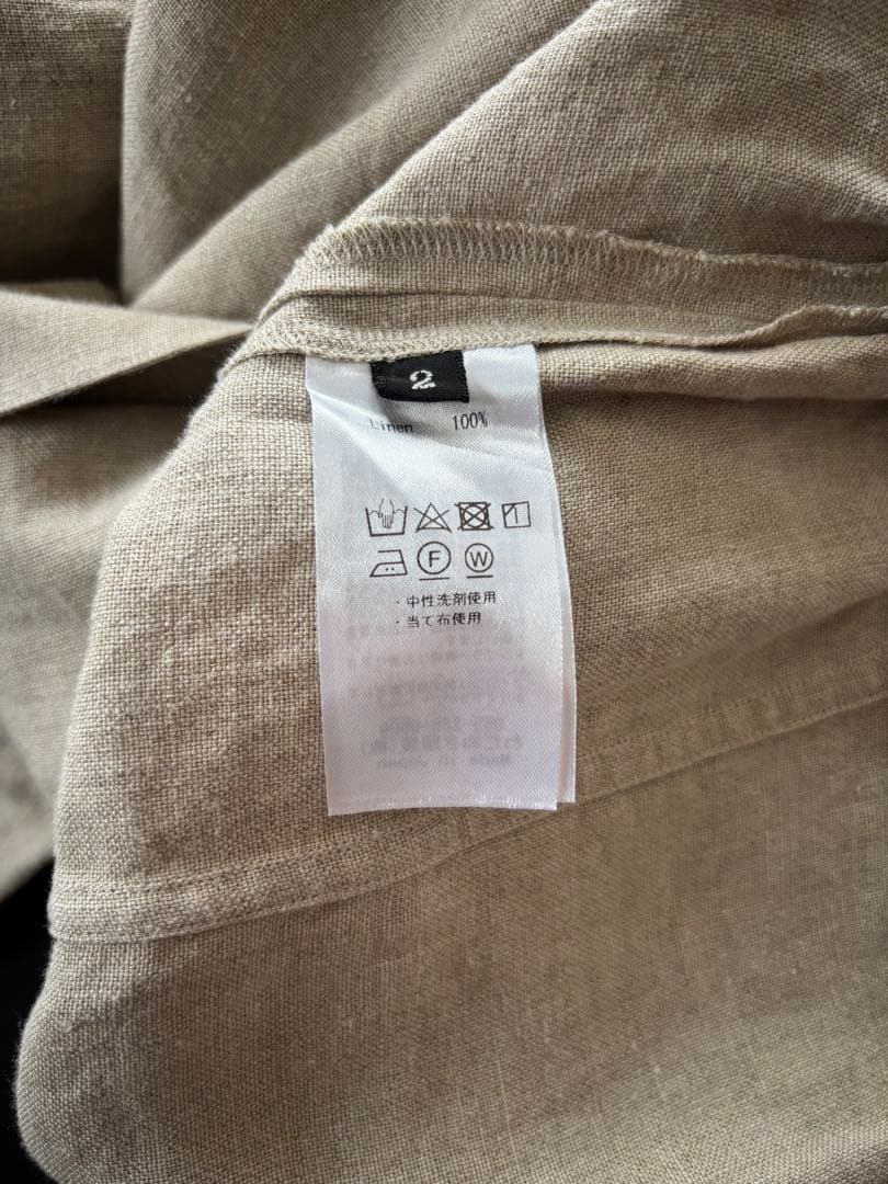 wafu リネン スウェット風トップス サイズL