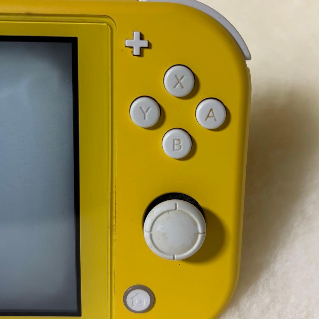 Nintendo Switch Lite イエロー 本体 充電器付き 中古品