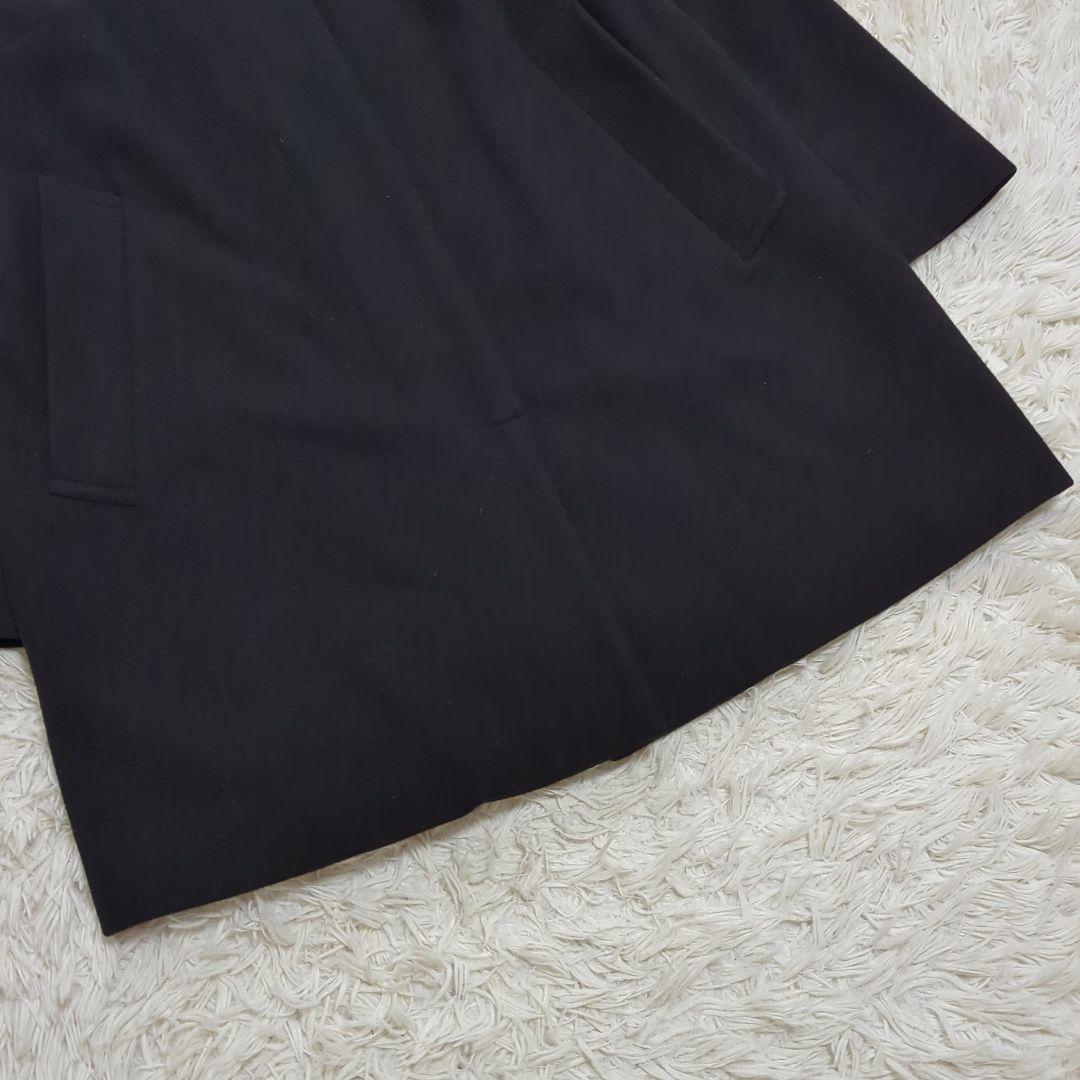 希少44 クリストン マッキントッシュロンドン フーデッドコート ブラック