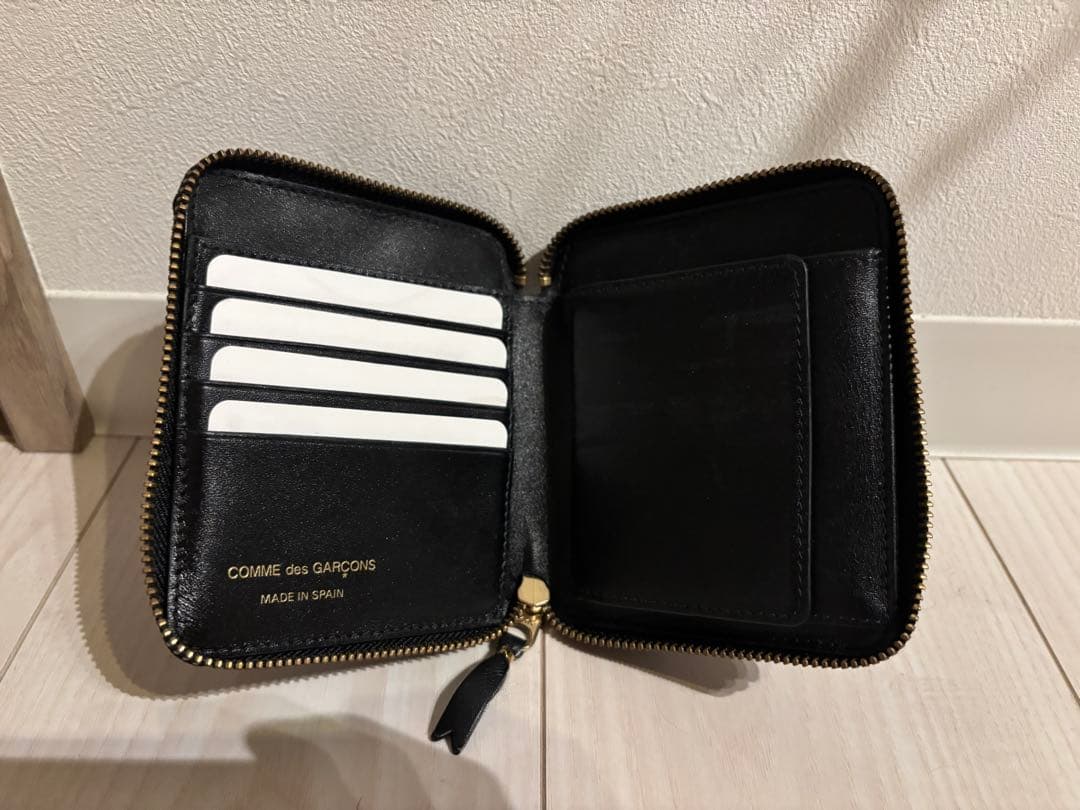 コムデギャルソン 財布 FAT TORTOISE Black