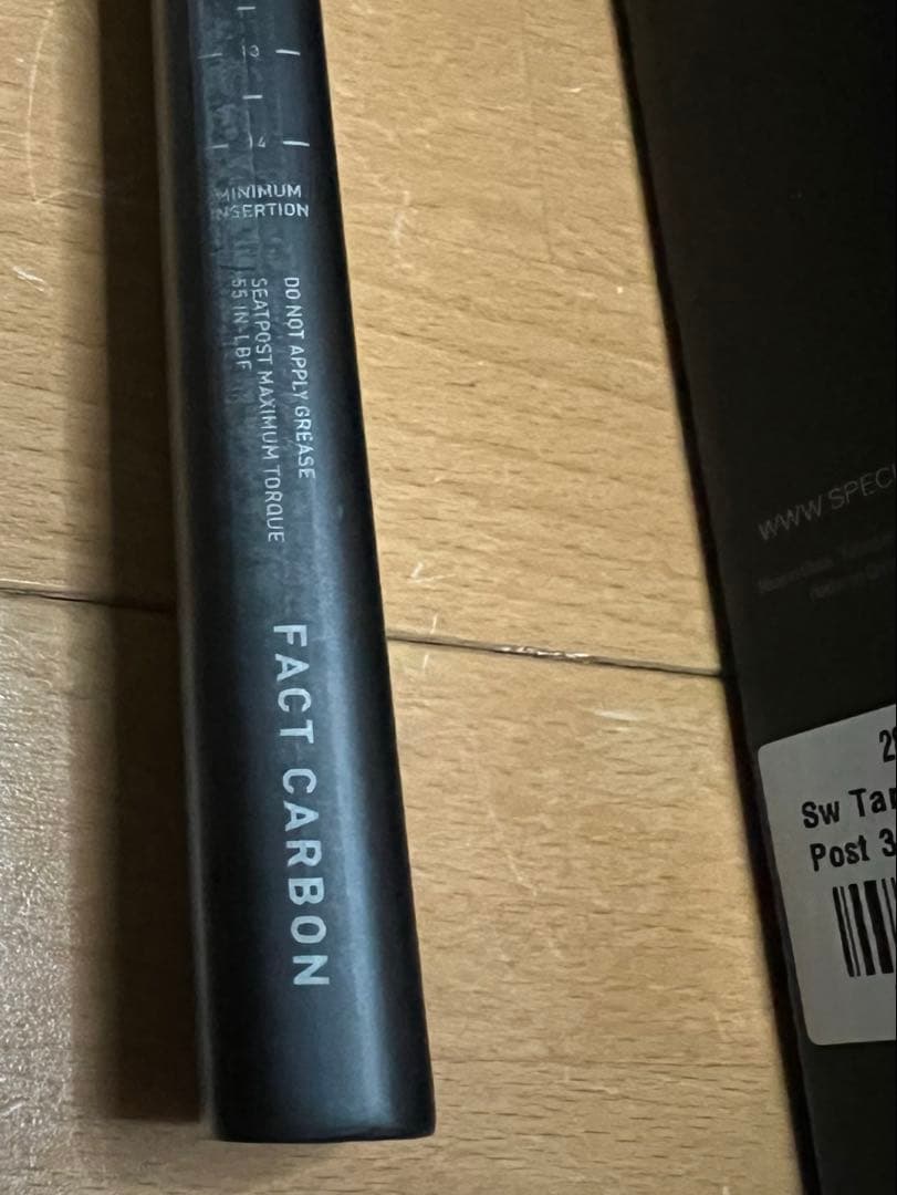 【純正・未使用】ターマック sl8 カーボンシートポスト