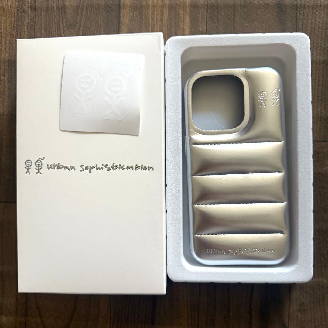 Urban Sophisticationケースchrome iPhone14プロ