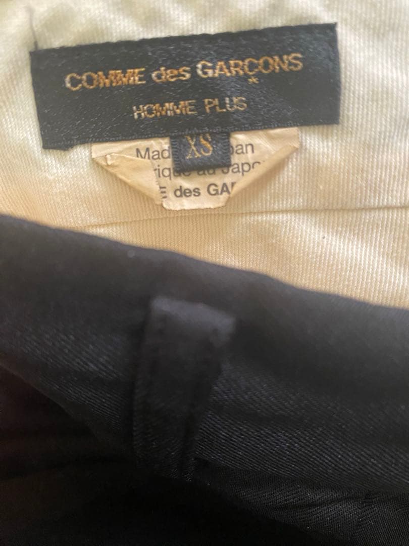 2021春夏コムデギャルソンオムプリュス大人気ワンタックエステルパンツ美品激安