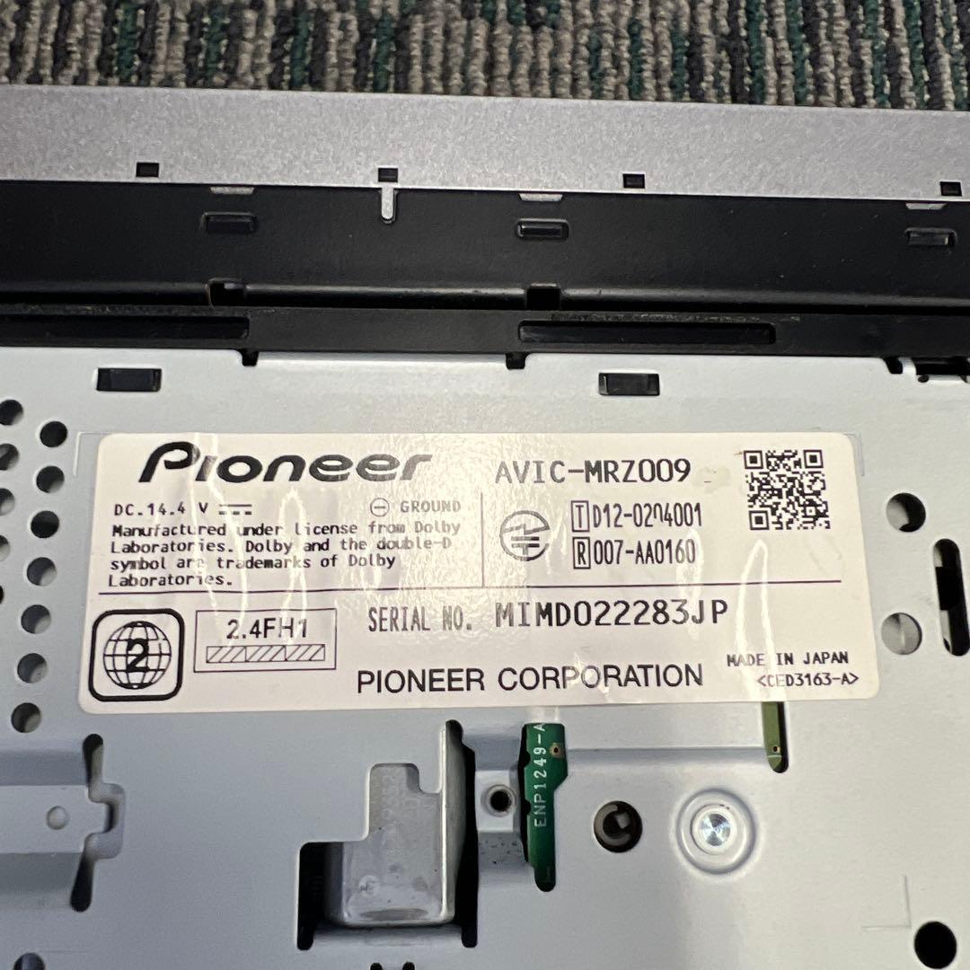 パイオニアPioneer carrozzeria MRZ009　7インチカーナビ