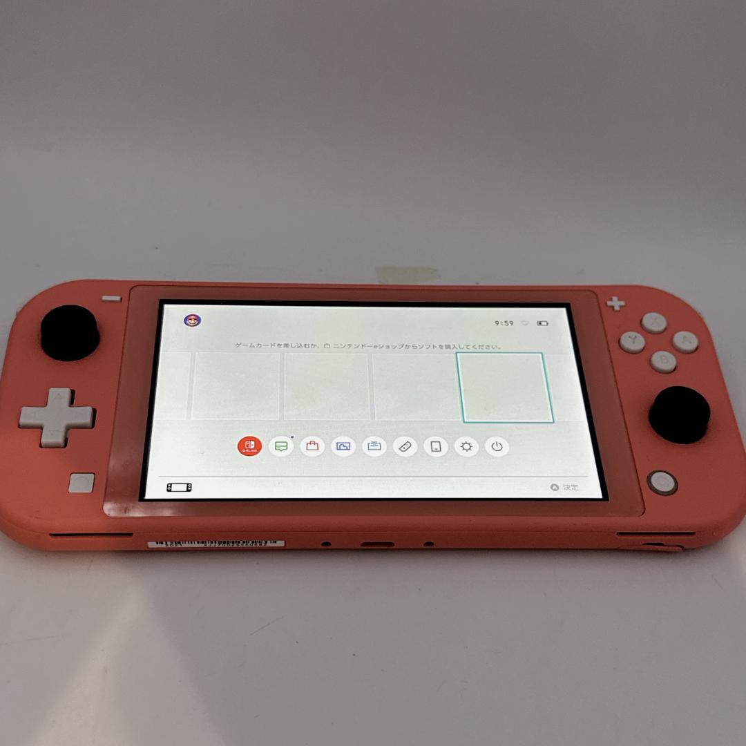 【概ね美品】Nintendo Switch Lite コーラル 動作確認済