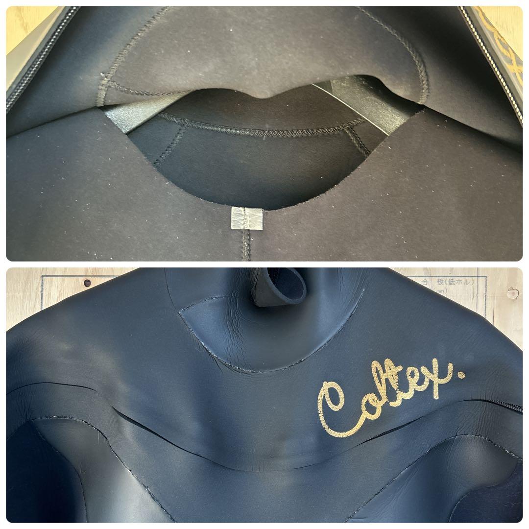 coltex 裏起毛 セミドライ メンズウエットスーツ チェストジップ