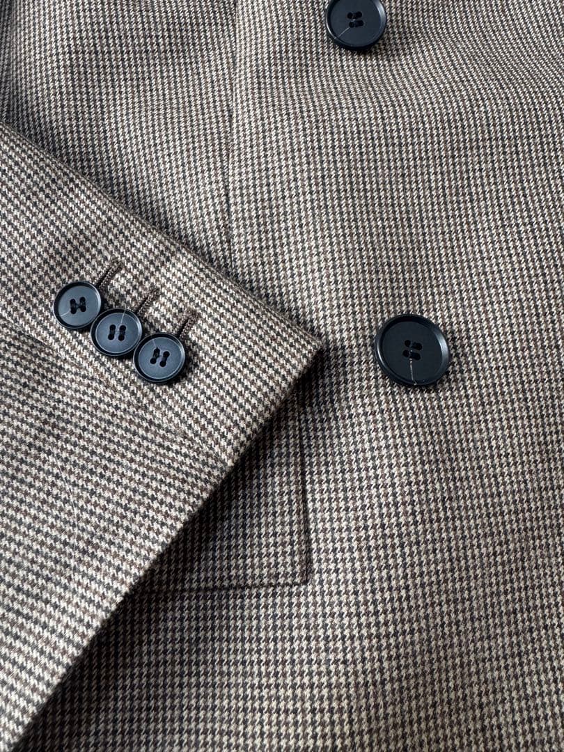 ジャーナルスタンダードレサージュ　チェック柄　ダブルジャケット　24AW 38