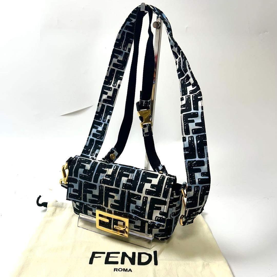 フェンディ　ズッカ　マンマバゲット　ジョシュアヴィーダスコラボ　ショルダーバッグ