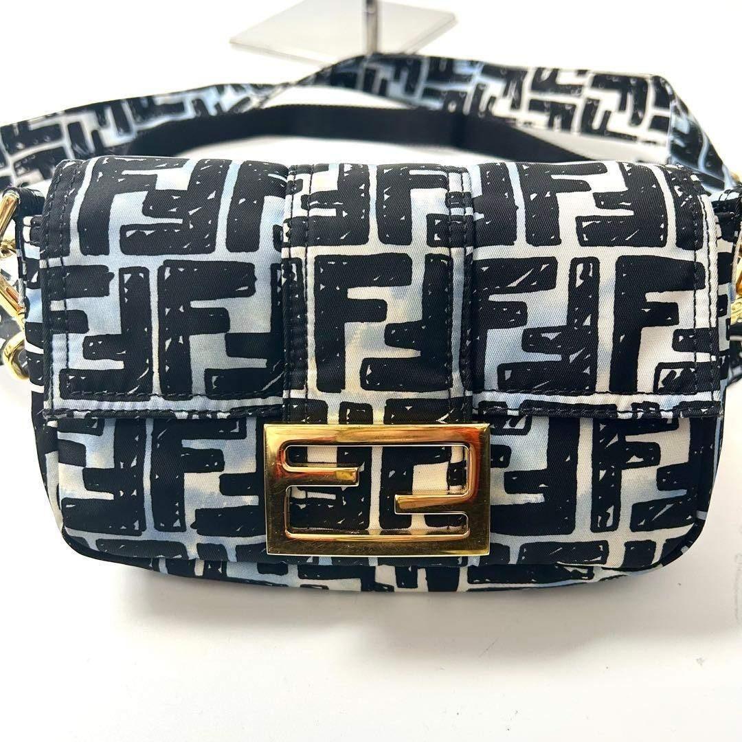 フェンディ　ズッカ　マンマバゲット　ジョシュアヴィーダスコラボ　ショルダーバッグ