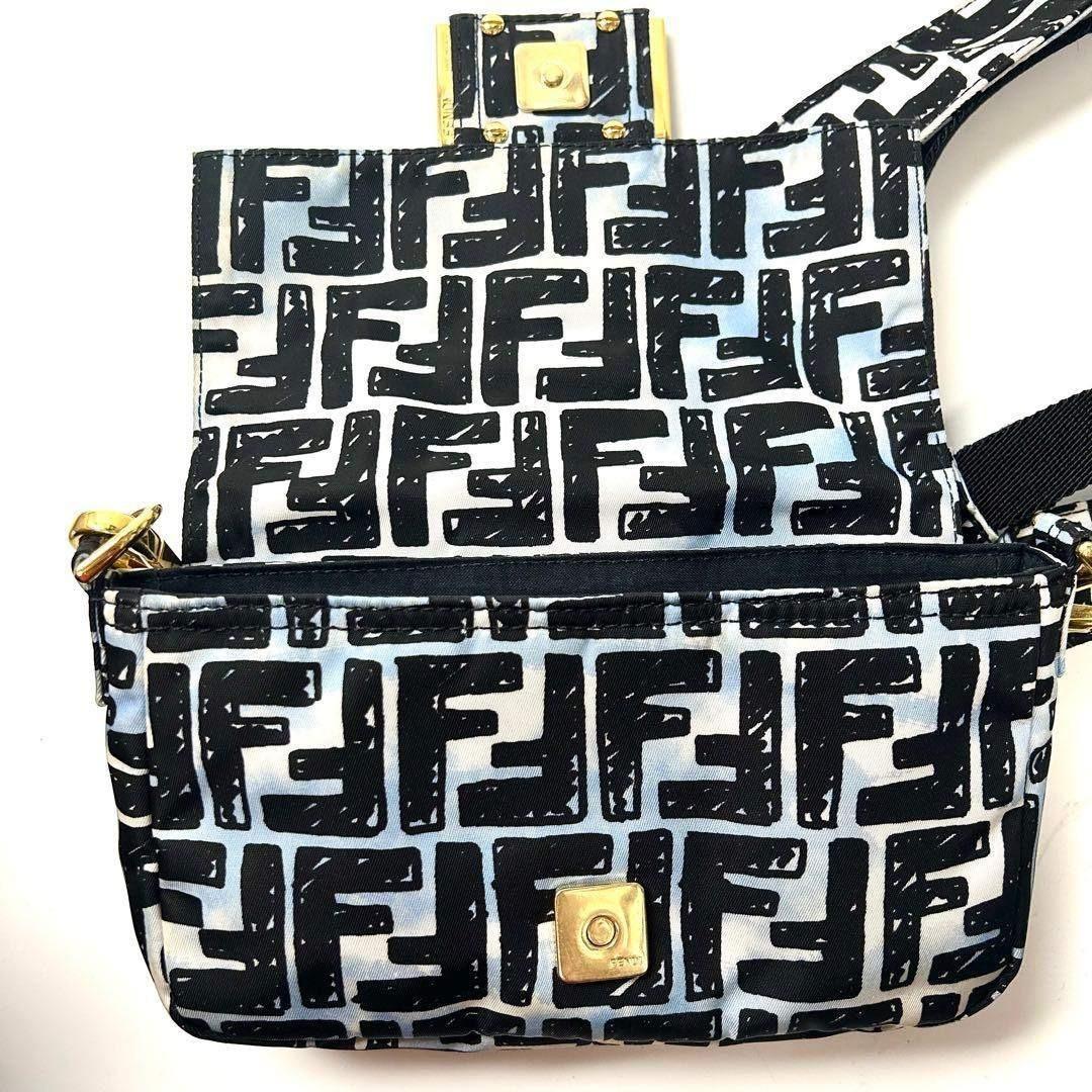 フェンディ　ズッカ　マンマバゲット　ジョシュアヴィーダスコラボ　ショルダーバッグ