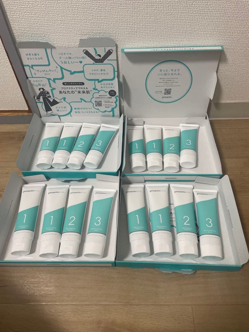 proactiv+ スキン スムージング クレンザー 4本セット×4箱