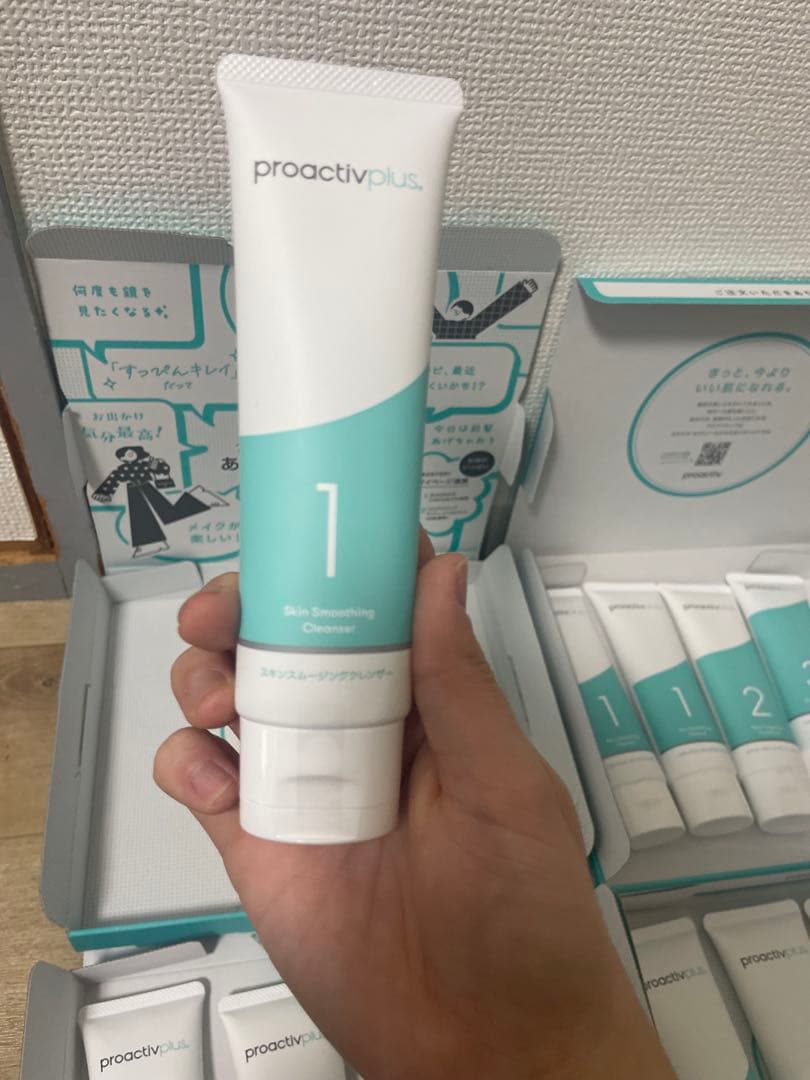 proactiv+ スキン スムージング クレンザー 4本セット×4箱