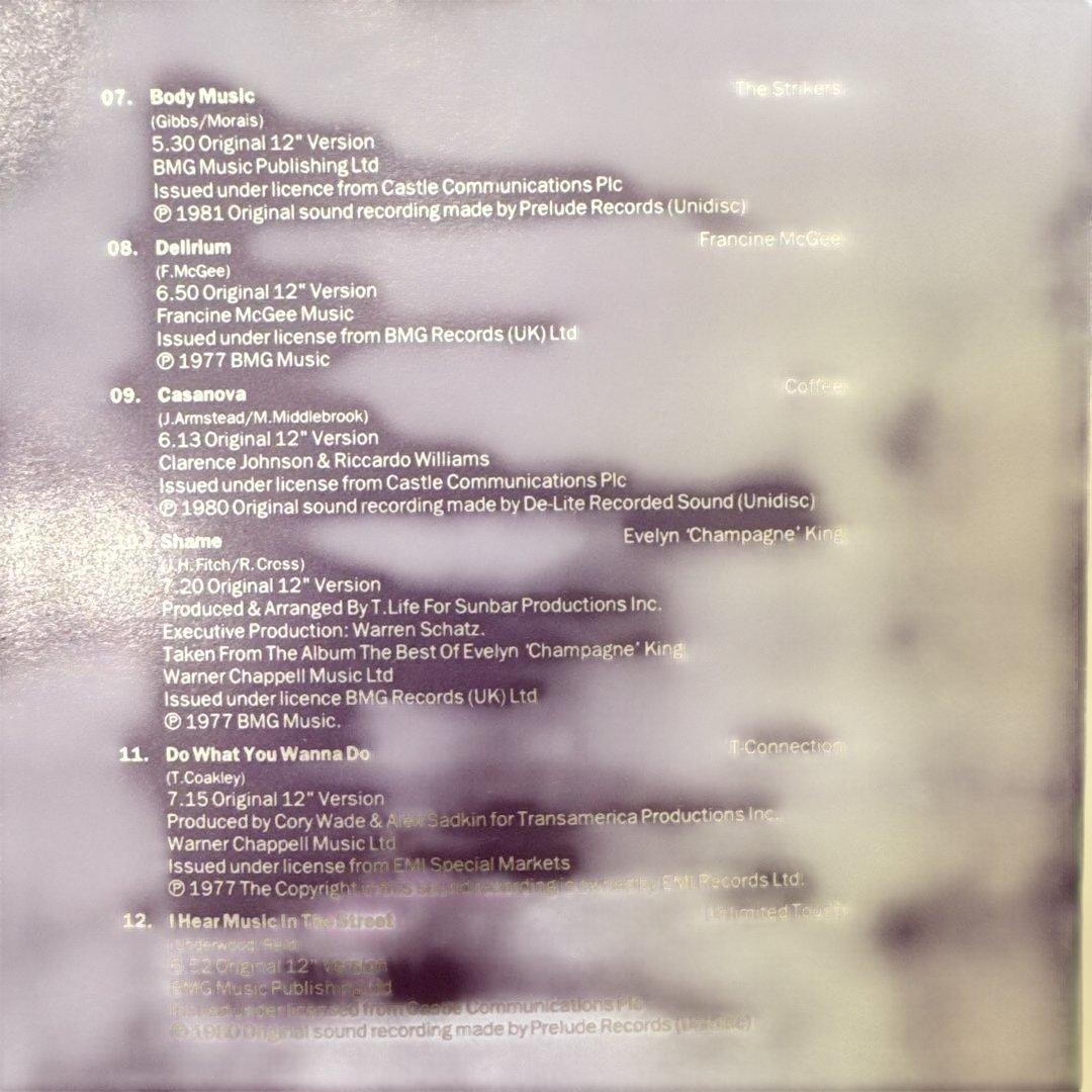 洋楽 Classic Disco Definitive Mastercuts Vol1