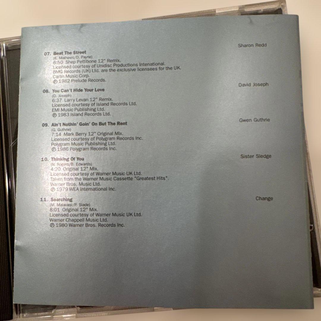 洋楽 Classic Disco Definitive Mastercuts Vol1