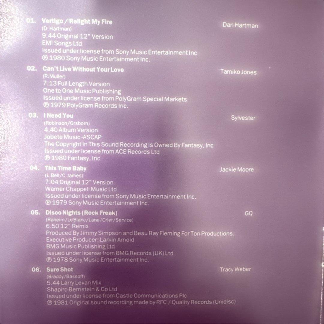 洋楽 Classic Disco Definitive Mastercuts Vol1