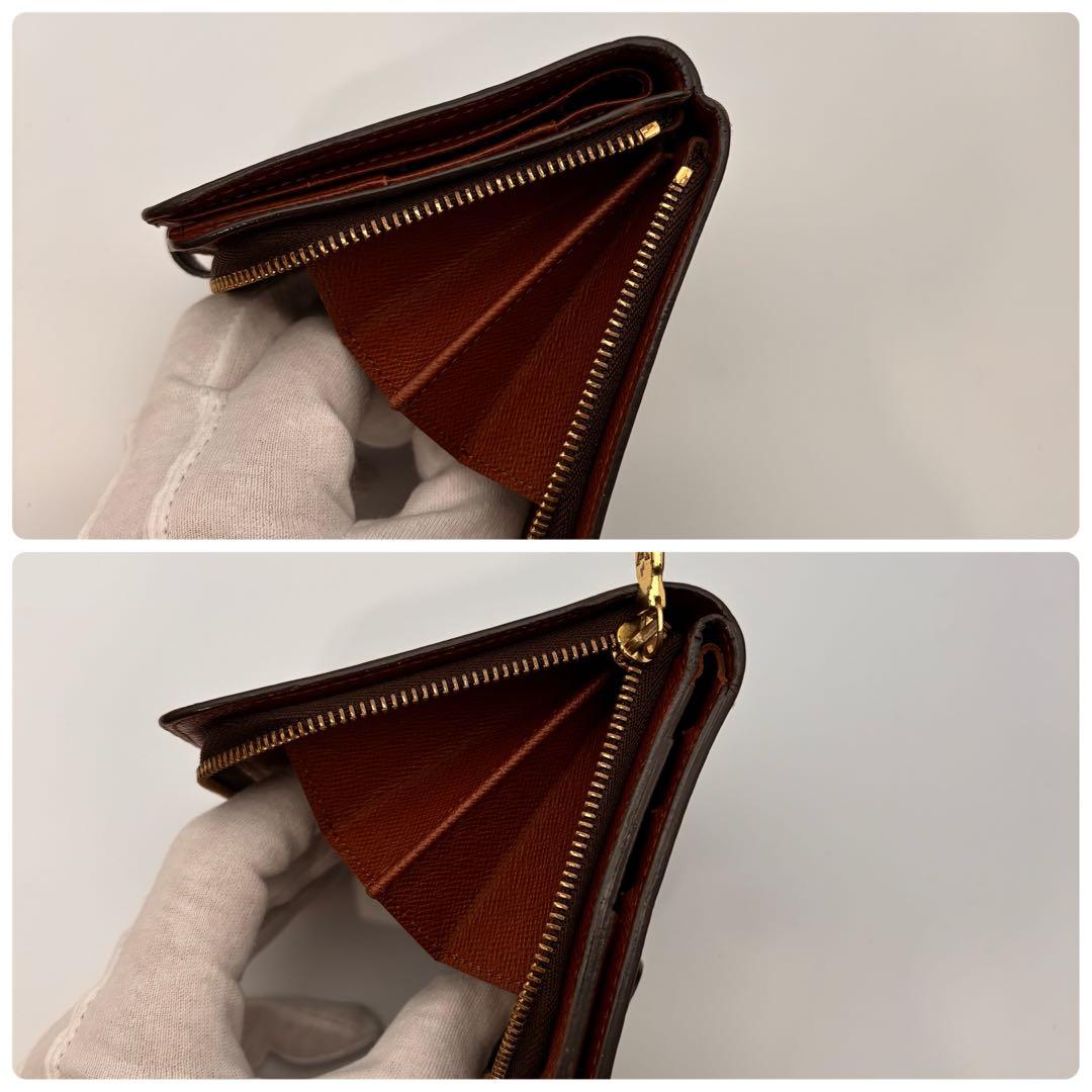 ✨鑑定済み✨ルイヴィトン✨モノグラム✨コンパクトジップ 二つ折り財布