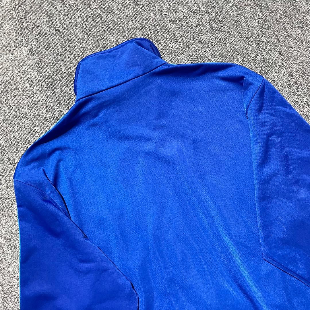 adidas トレフォイル 刺繍 トラックジャケット ジャージ 3本アームライン