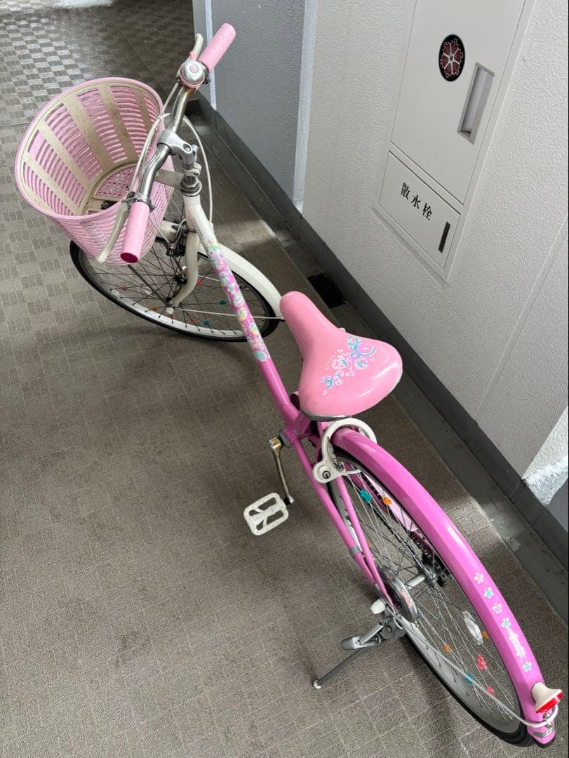 ブリヂストン　エコパル　24インチ　ピンク