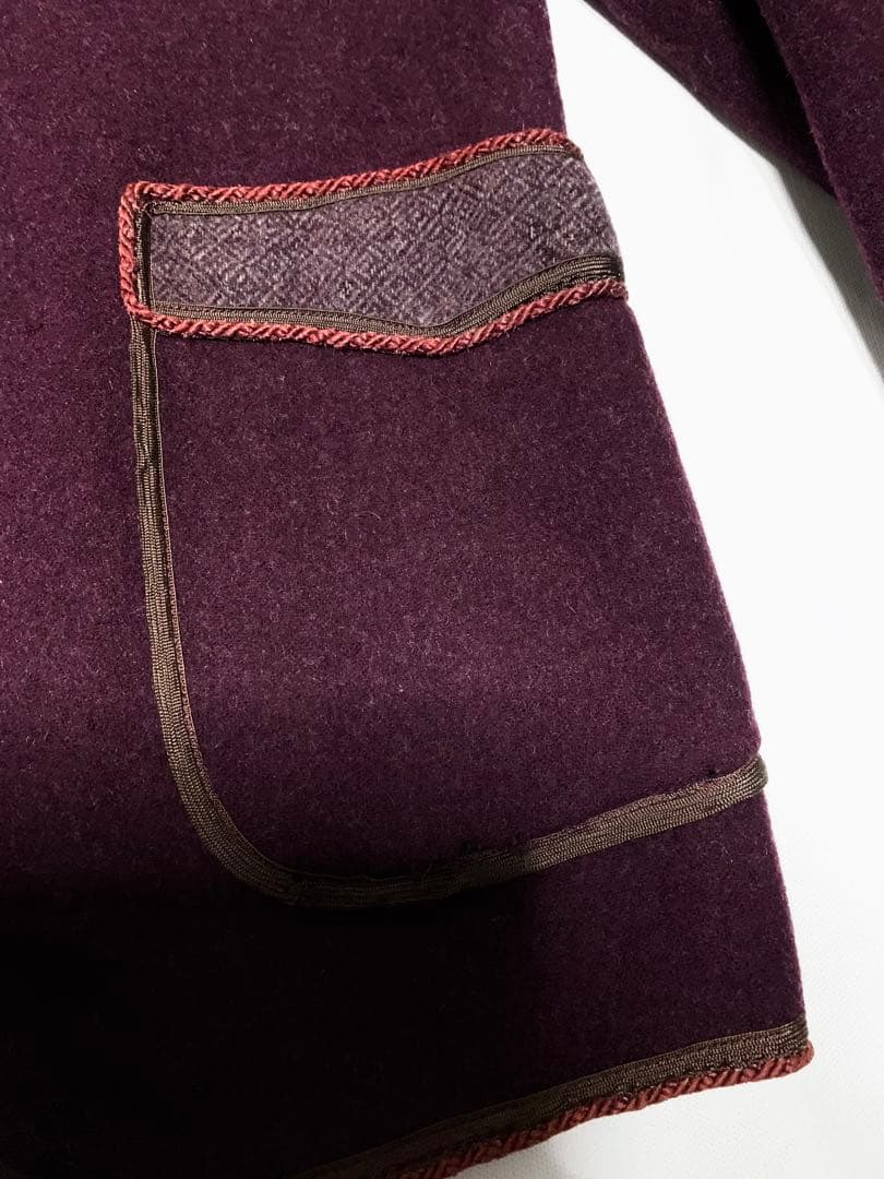 30s40sスモーキングジャケット ヴィンテージガウンテーラードロカビリーコート