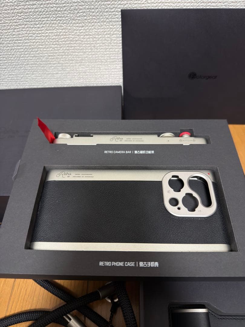 iPhoneアクセサリー Fotorgear Retro Kits for iPhone 16 Pro