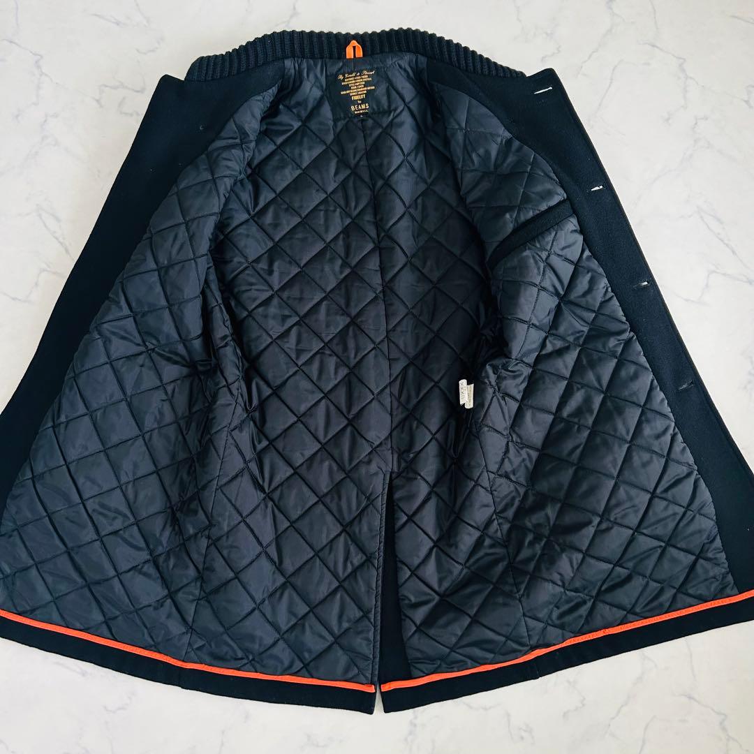 BEAMS別注 FIDELITYフィデリティ ドンキーコート ウールコート L