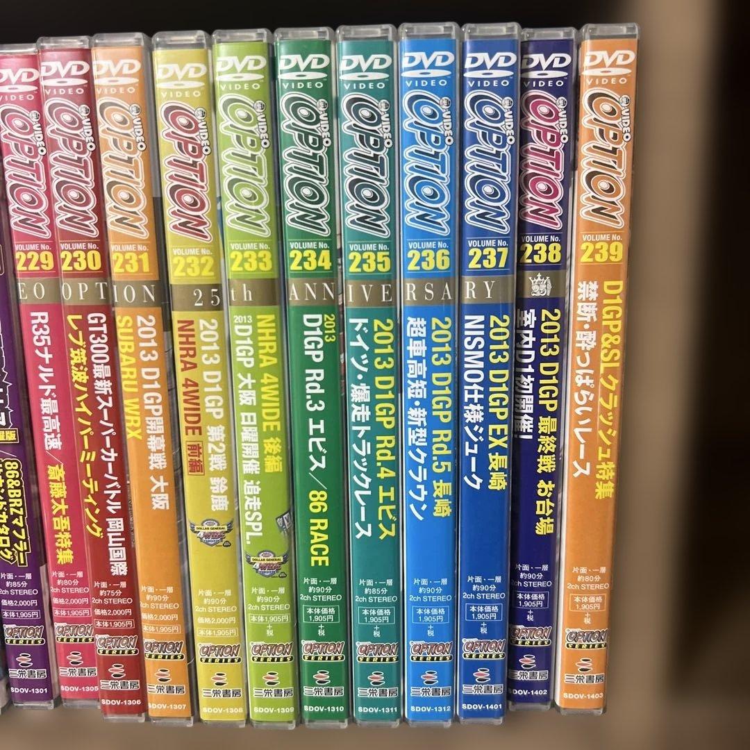 OPTION DVD セット まとめ売り 94本セット オプション