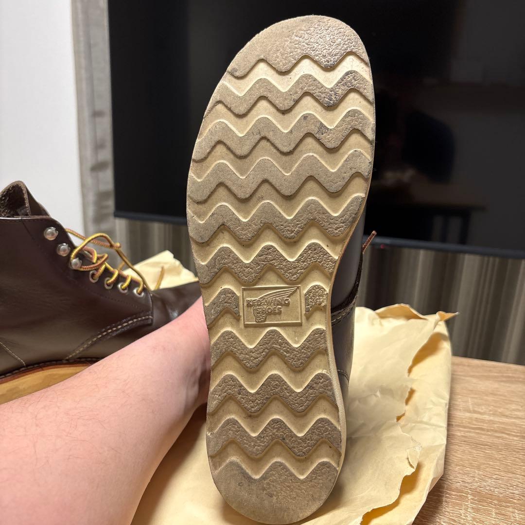 値下げ美品Red Wing 8132 ブラウン ワークブーツ 8.5