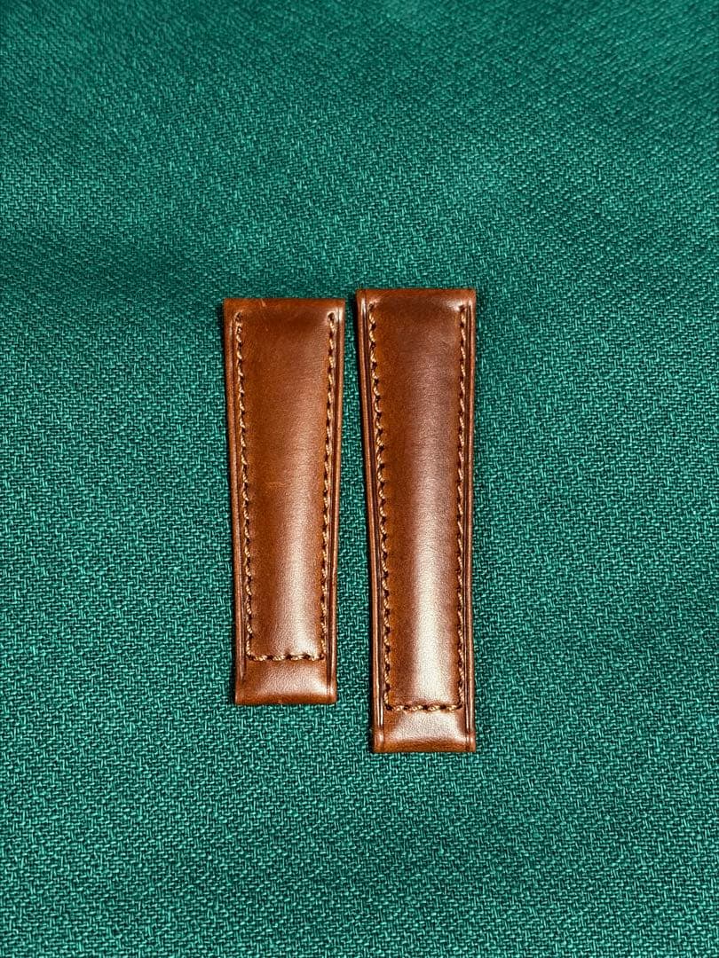 ロレックス純正ベルト　デイトナ用カーフ　ブラウン　未使用品