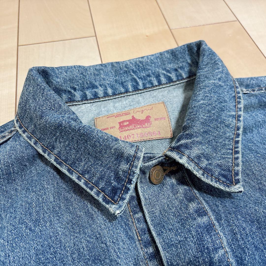 新品タグ付き◎送料込み/匿名配送◎Ungrid オーバーサイズ　デニムジャケット