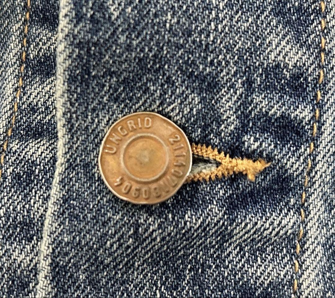 新品タグ付き◎送料込み/匿名配送◎Ungrid オーバーサイズ　デニムジャケット