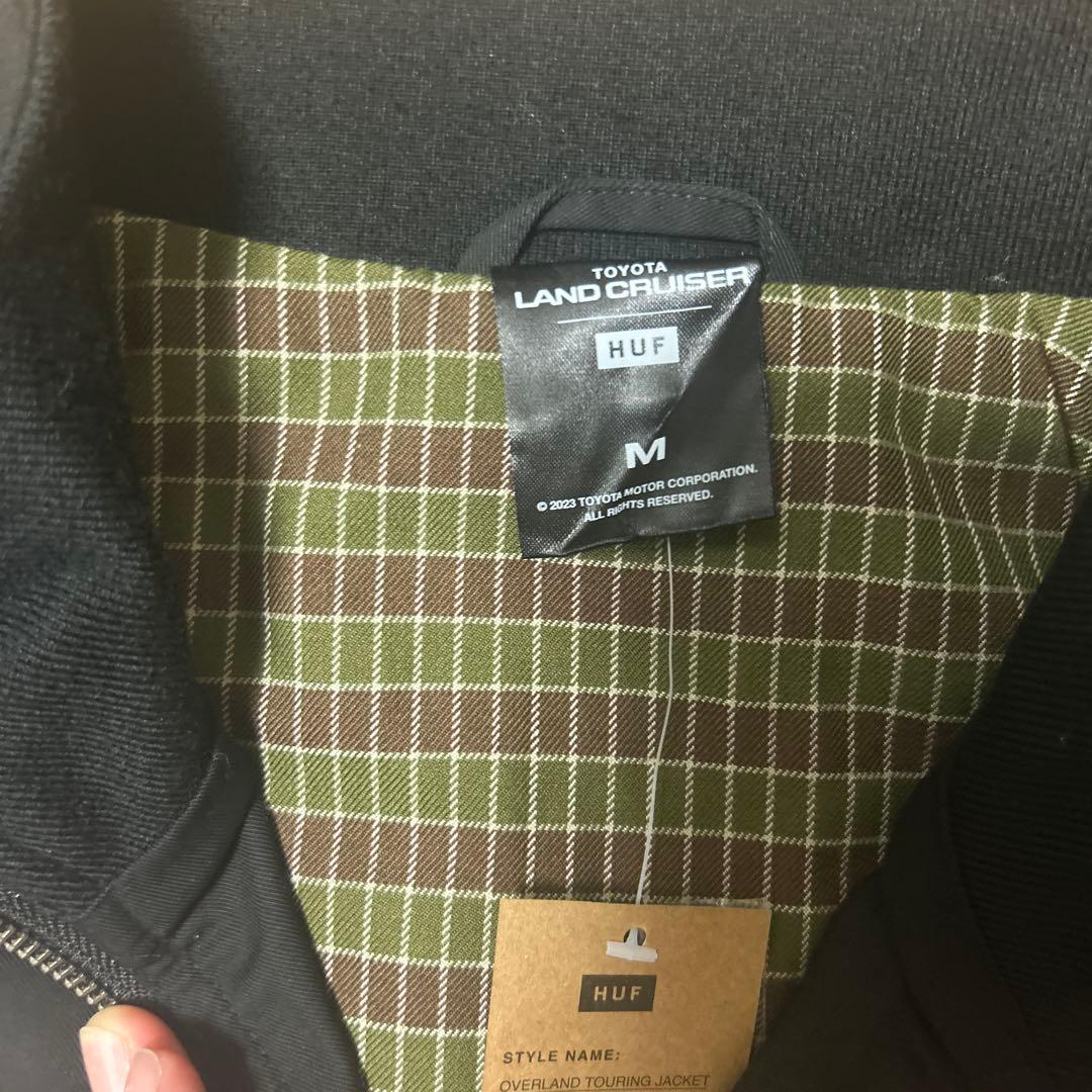 【超美品新品未使用】HUF トヨタランドクルーザー オーバーランドジャケット M