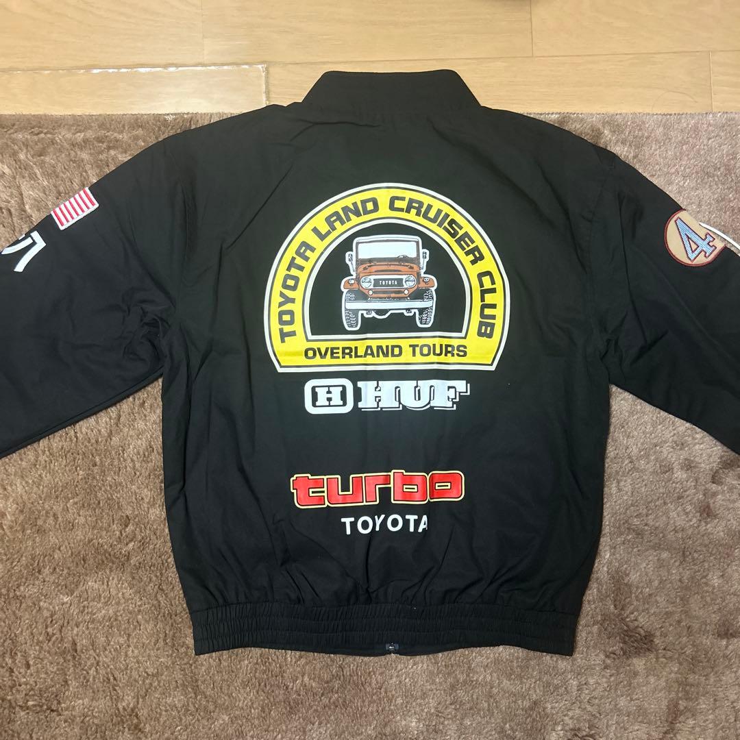 【超美品新品未使用】HUF トヨタランドクルーザー オーバーランドジャケット M