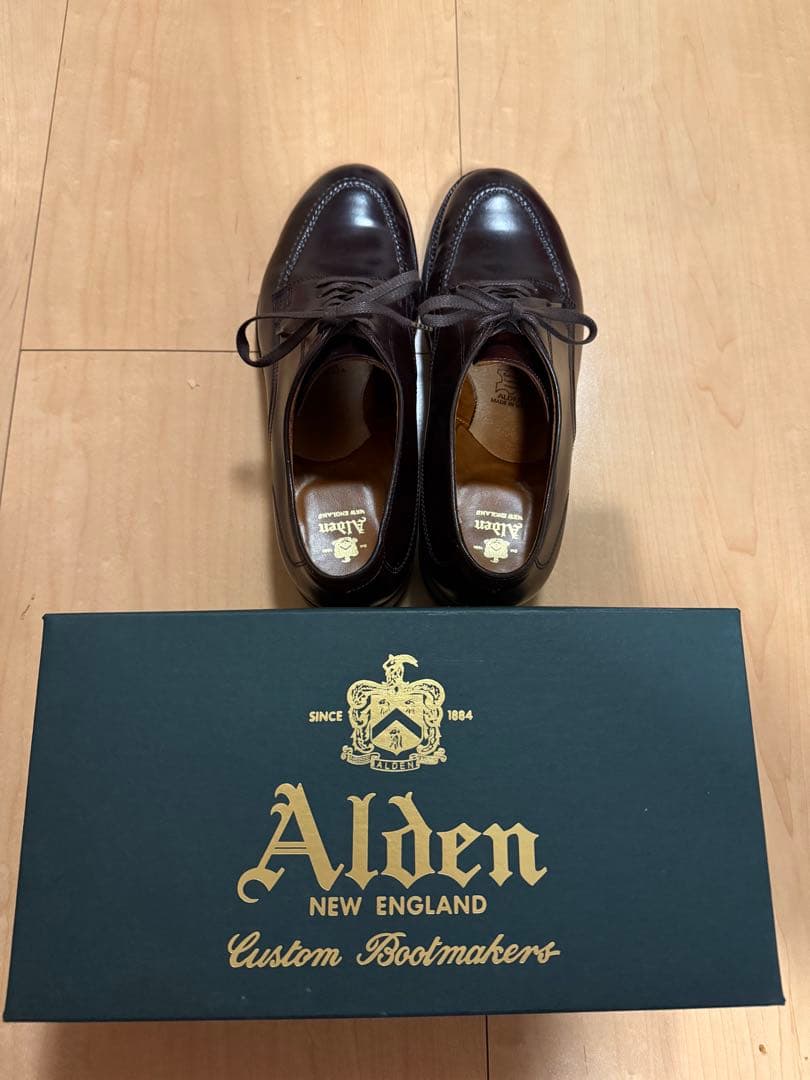 D*e様 Alden 54038 9H モディファイド　バーガンディ