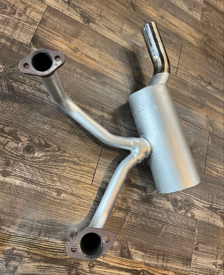 旧車 フィアット500 マフラー